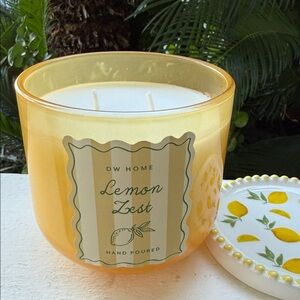 DW Home Lemon Zest Candle - Yellow